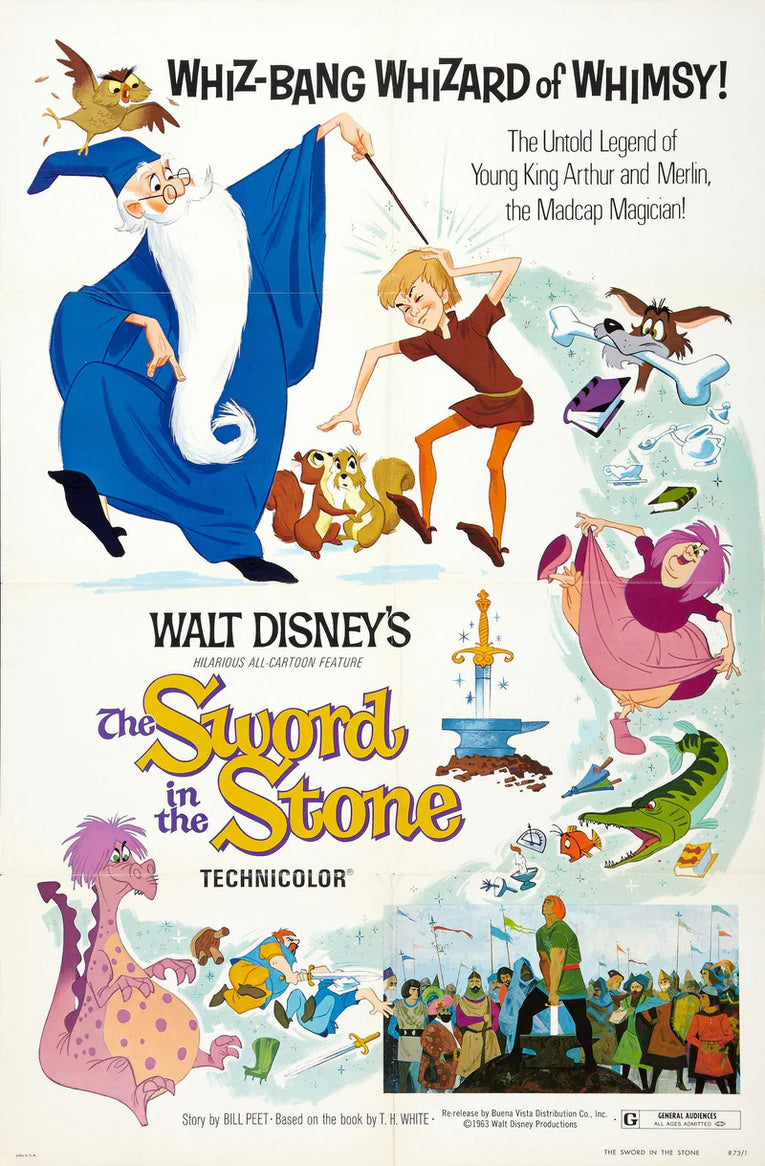 The Sword in the Stone Google Play HD (Ports Vudu/iTunes Via Moviesanywhere)