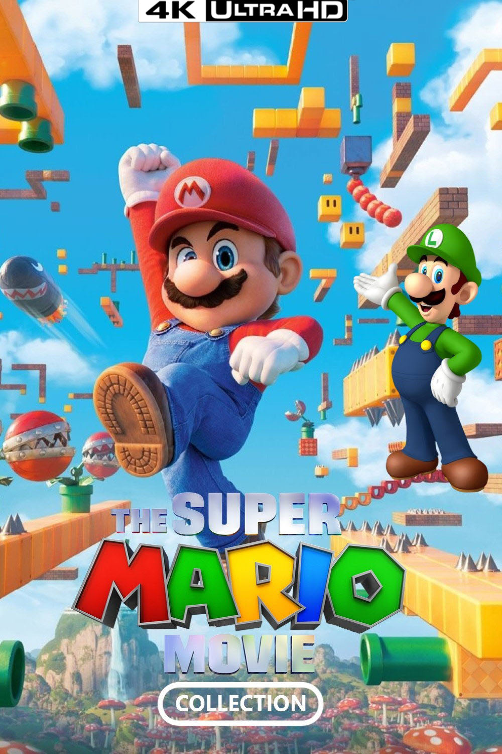 The Super Mario 2-Movie Collection 4K Vudu/iTunes Via Moviesanywhere