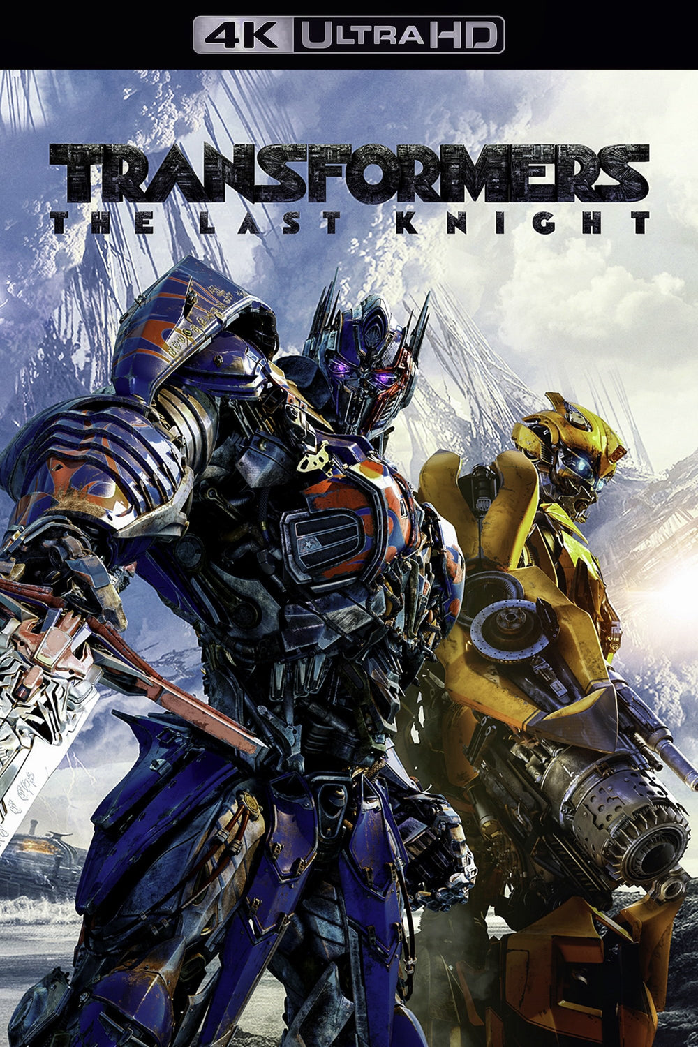 TRANSFORMERS THE LAST KNIGHT VUDU 4K OR ITUNES 4K