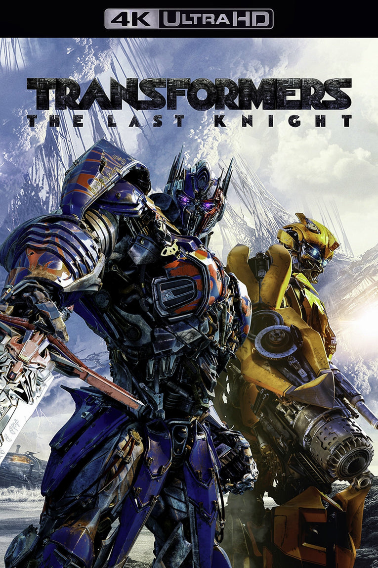 TRANSFORMERS THE LAST KNIGHT VUDU 4K OR ITUNES 4K