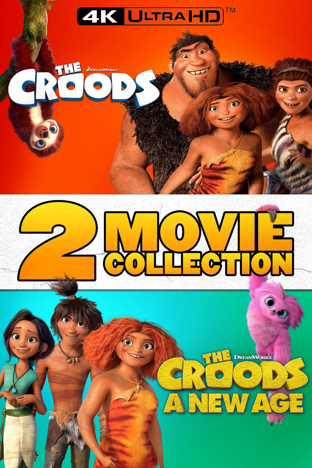 The Croods 2-Movie Collection 4K Vudu/iTunes Via Moviesanywhere
