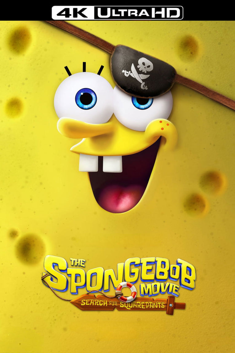 The SpongeBob Movie: Search For SquarePants 4K Vudu or iTunes Via Paramount Redeem