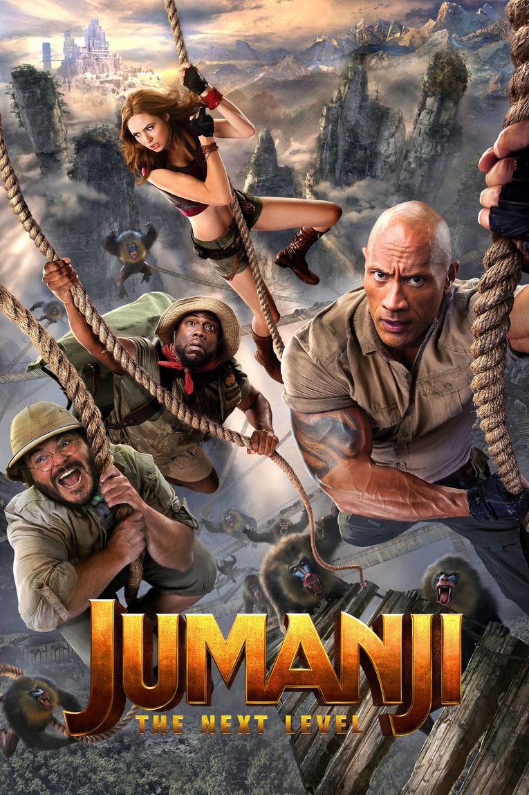 JUMANJI THE NEXT LEVEL SD Vudu/iTunes Via Moviesanywhere