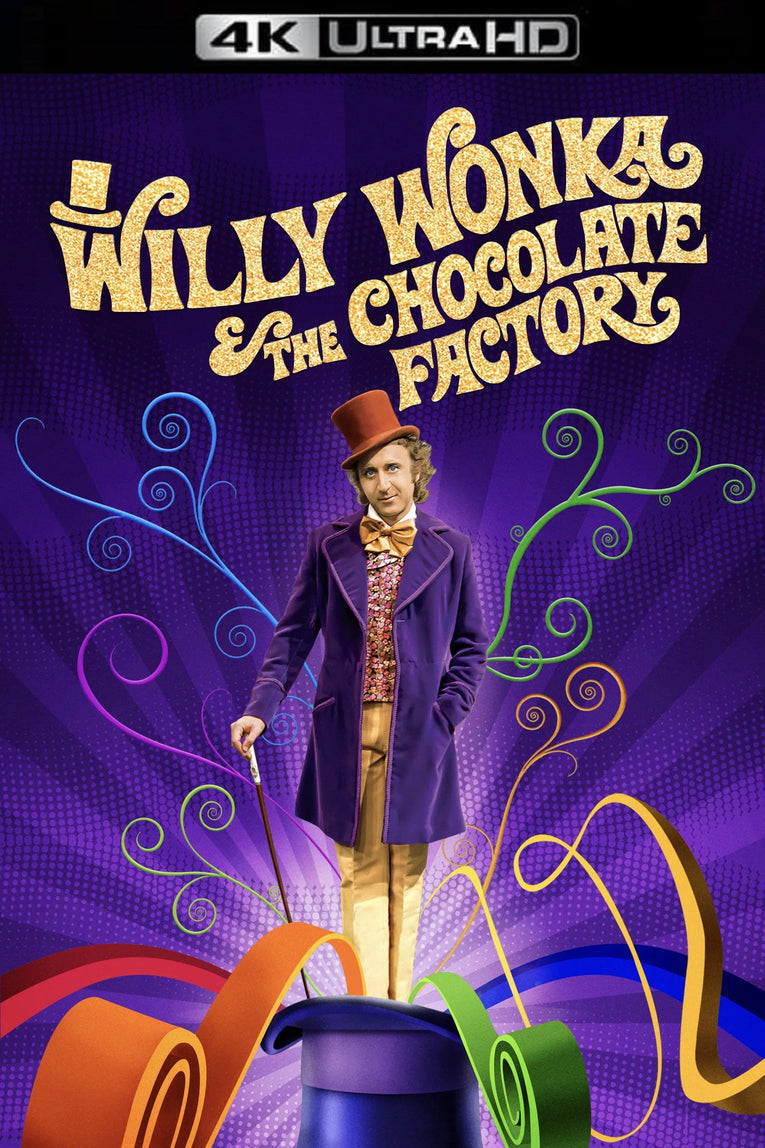Willy Wonka & The Chocolate Factory 4K Vudu/iTunes Via Moviesanywhere