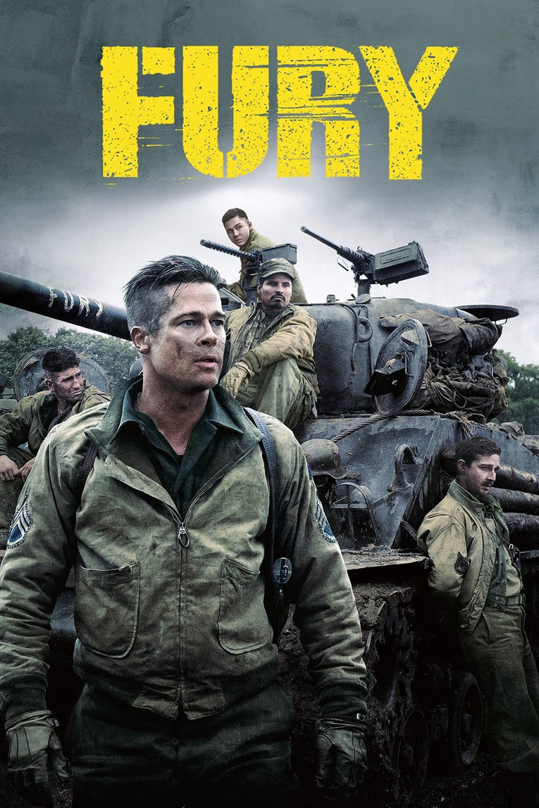 Fury SD Vudu/iTunes Via Moviesanywhere