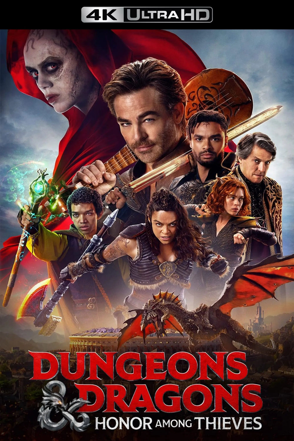 DUNGEONS AND DRAGONS HONOR AMONG THIEVES 4K VUDU or iTunes Via Paramount redeem