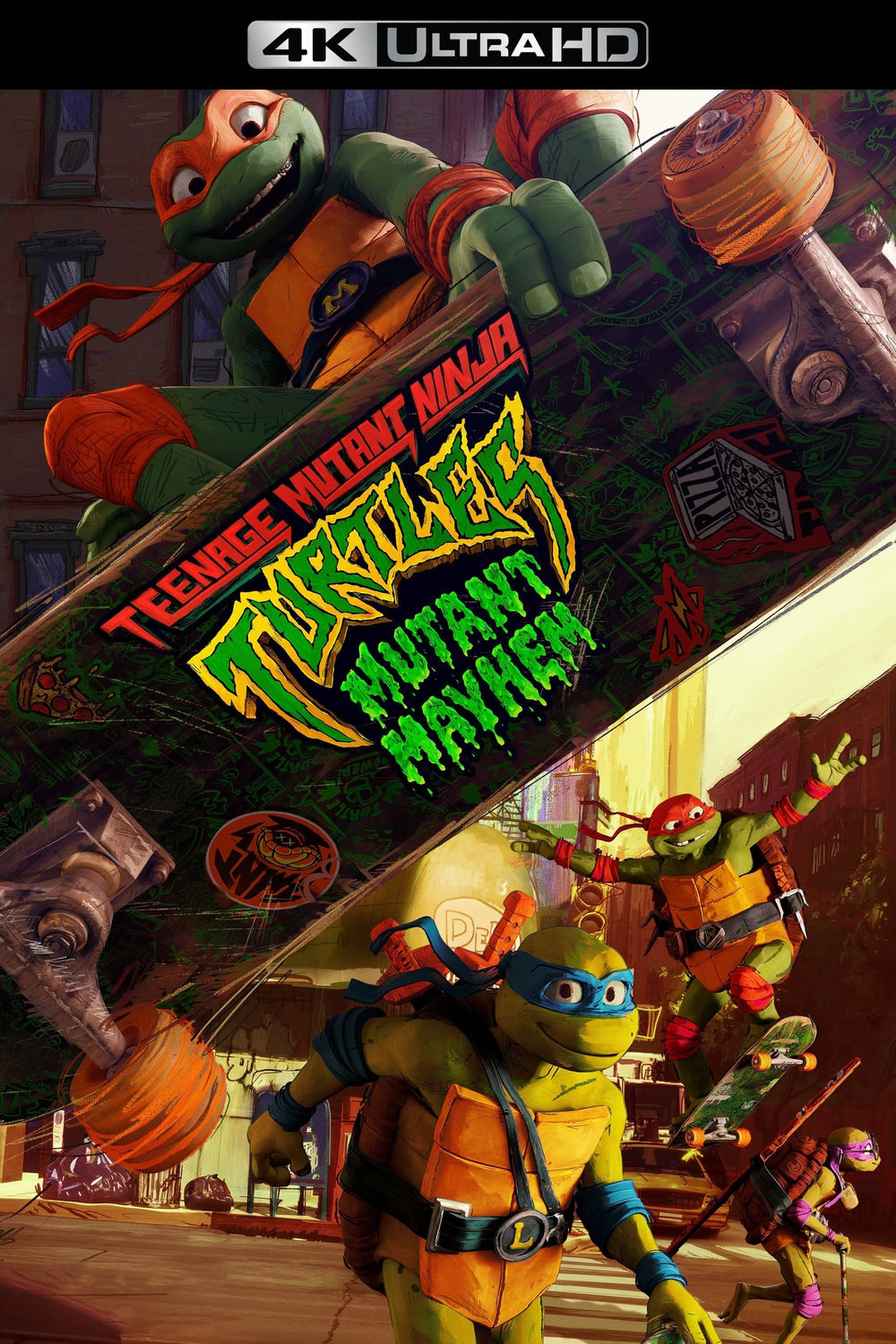 TMNT MUTANT MAYHEM 4k Vudu or iTunes Via Paramount Redeem