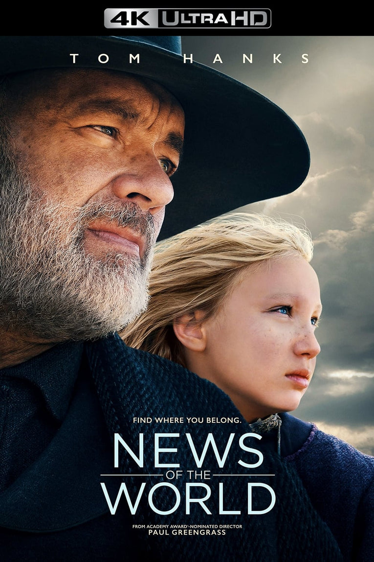 News of the World 4K Vudu/Itunes via Moviesanywhere