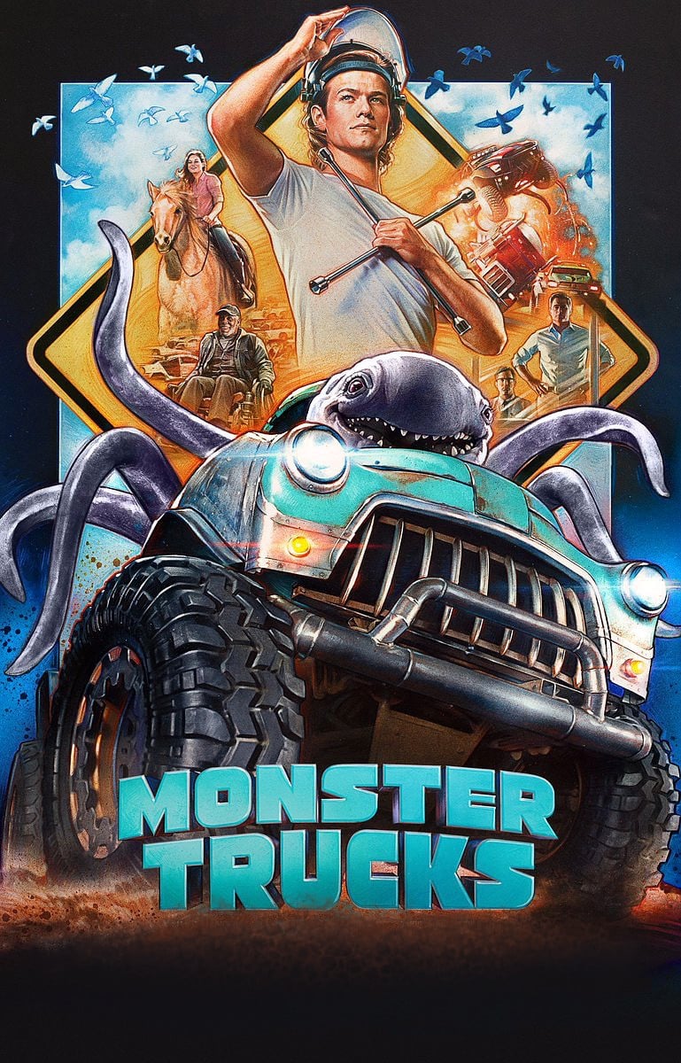 Monster Trucks 4K Vudu or iTunes Via Paramount redeem