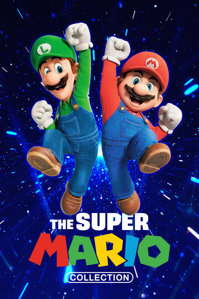 The Super Mario 2-Movie Collection HD Vudu/iTunes Via Moviesanywhere