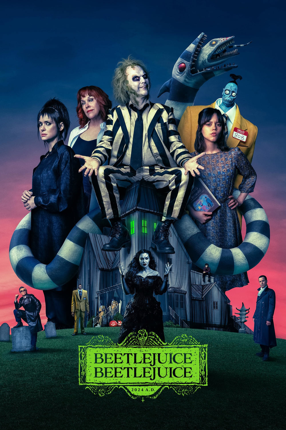 Beetlejuice Beetlejuice 2024 HD Vudu/iTunes Via Moviesanywhere