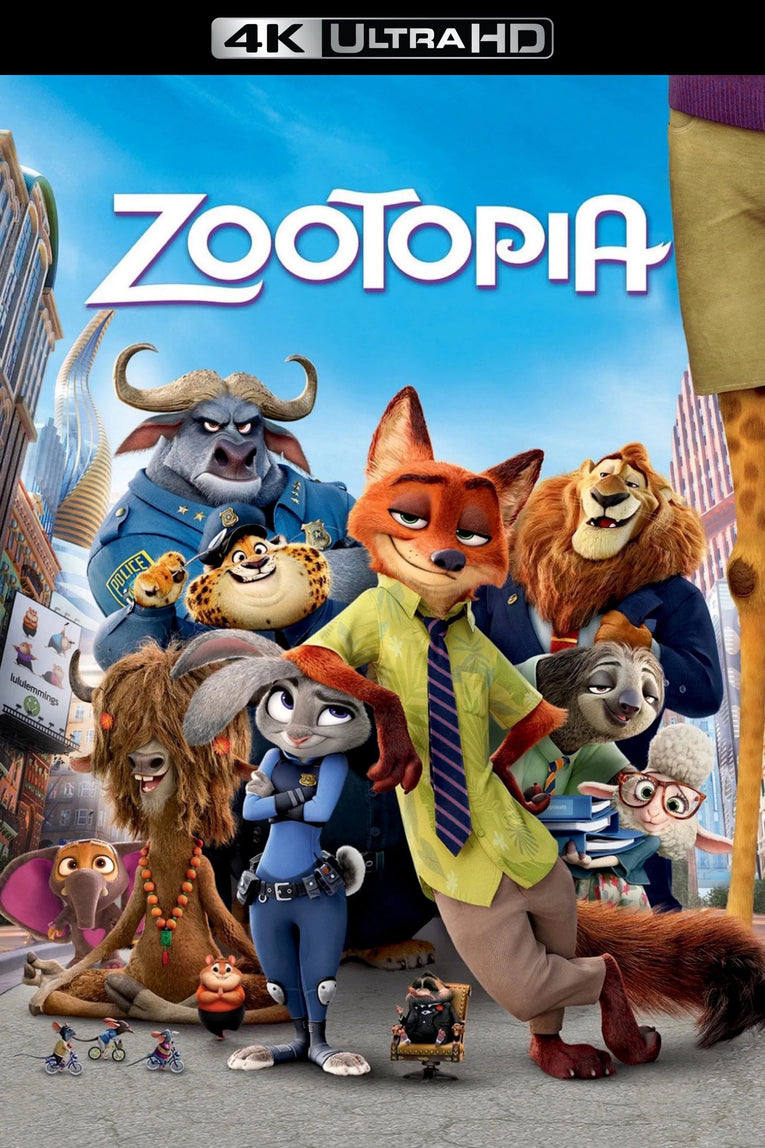 Zootopia 4K Vudu/Itunes Via Movies Anywhere
