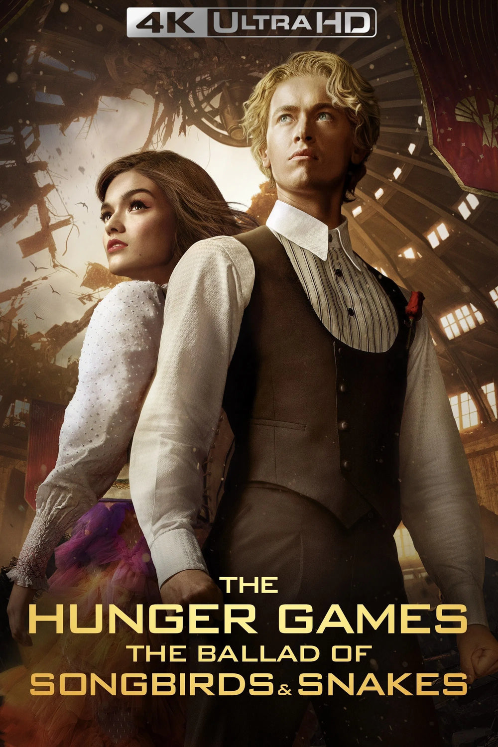 THE HUNGER GAMES: THE BALLAD OF SONGBIRDS AND SNAKES 4K Vudu or iTunes Via Movieredeem