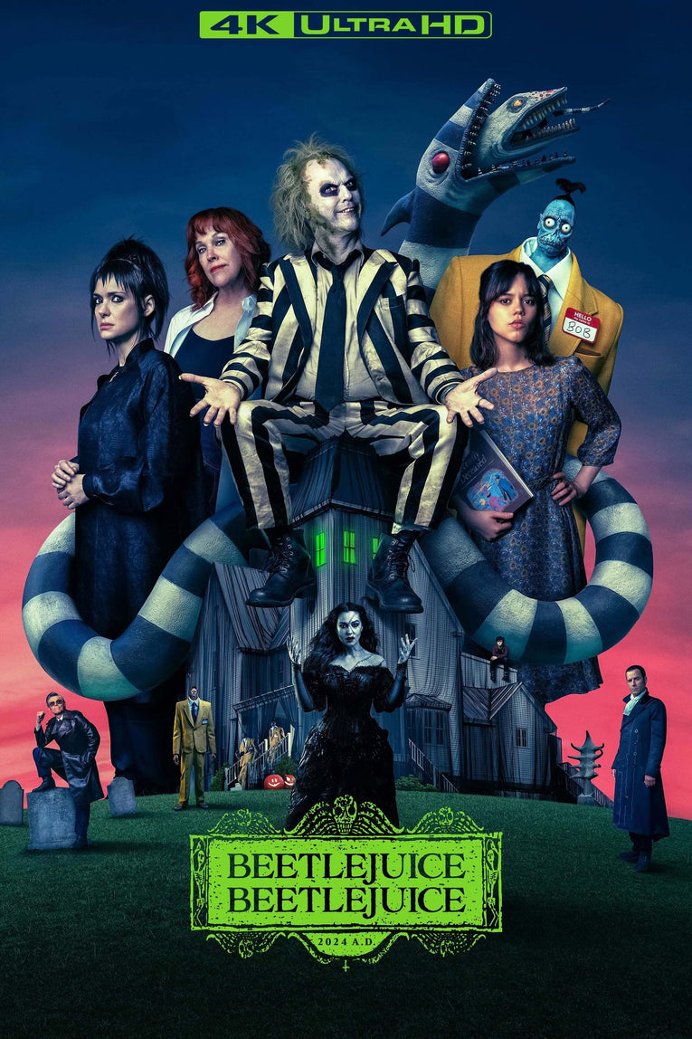 Beetlejuice Beetlejuice 2024 4K Vudu/iTunes Via Moviesanywhere