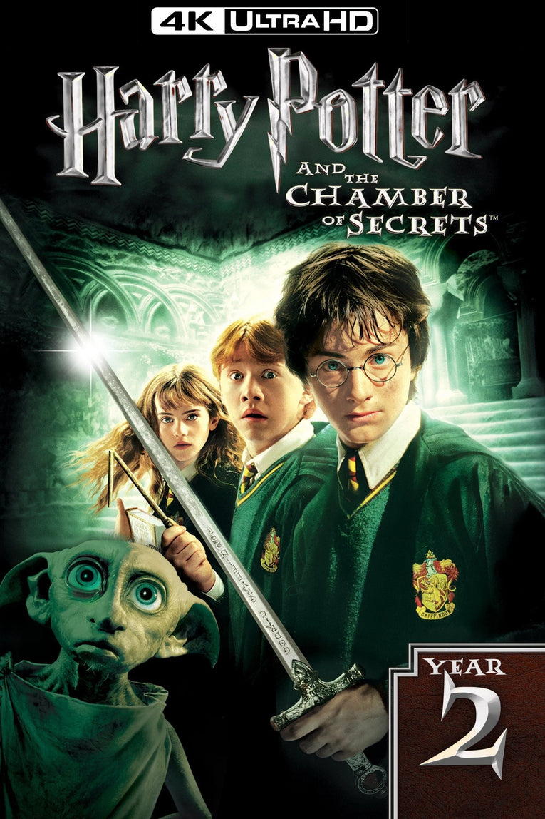 Harry Potter and the Chamber of Secrets (2002) 4K Vudu/iTunes Via Moviesanywhere