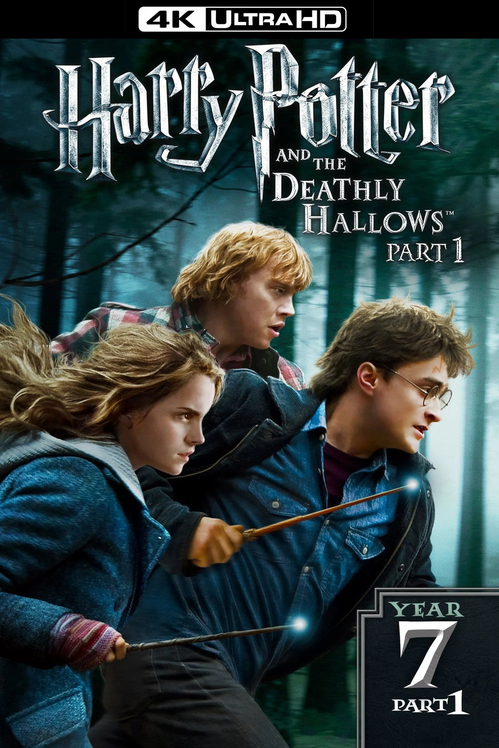 HARRY POTTER AND THE DEATHLY HALLOWS PART 1 4K Vudu/iTunes Via Moviesanywhere