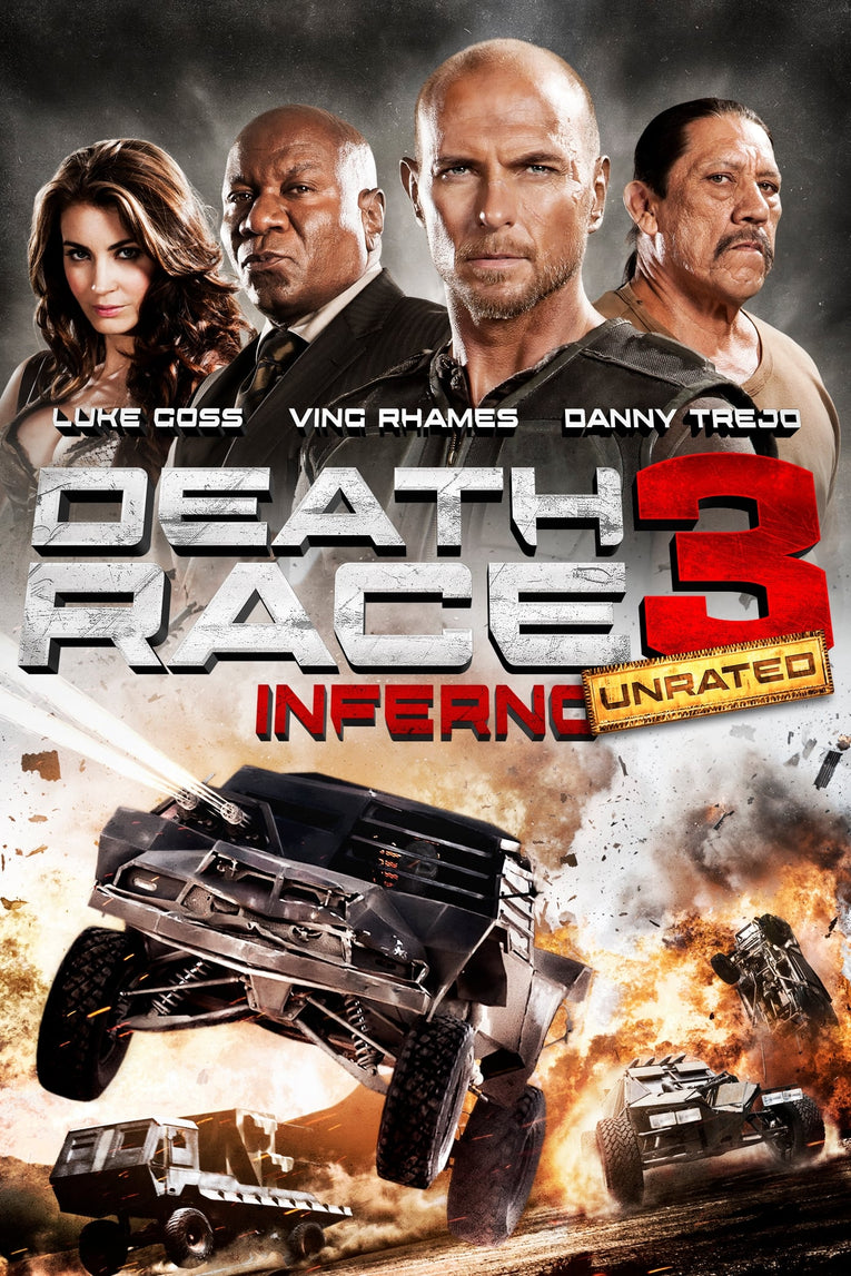 Death Race 3: Inferno (Unrated) HD Vudu/iTunes Via Moviesanywhere