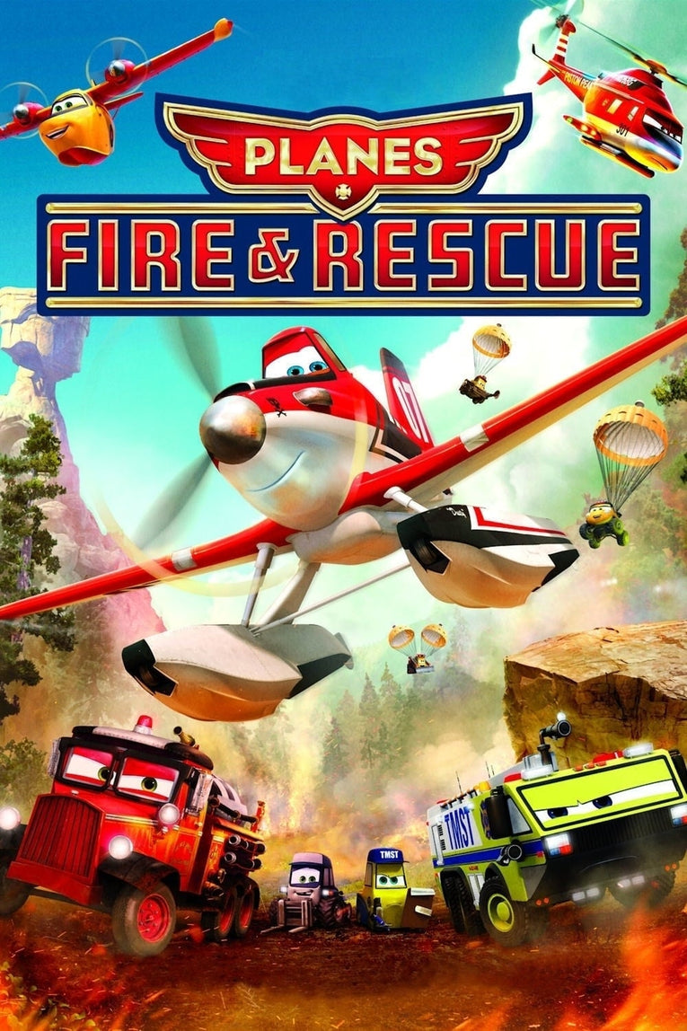 PLANES Fire & Rescue HD Vudu/iTunes Via Google Play Redeem