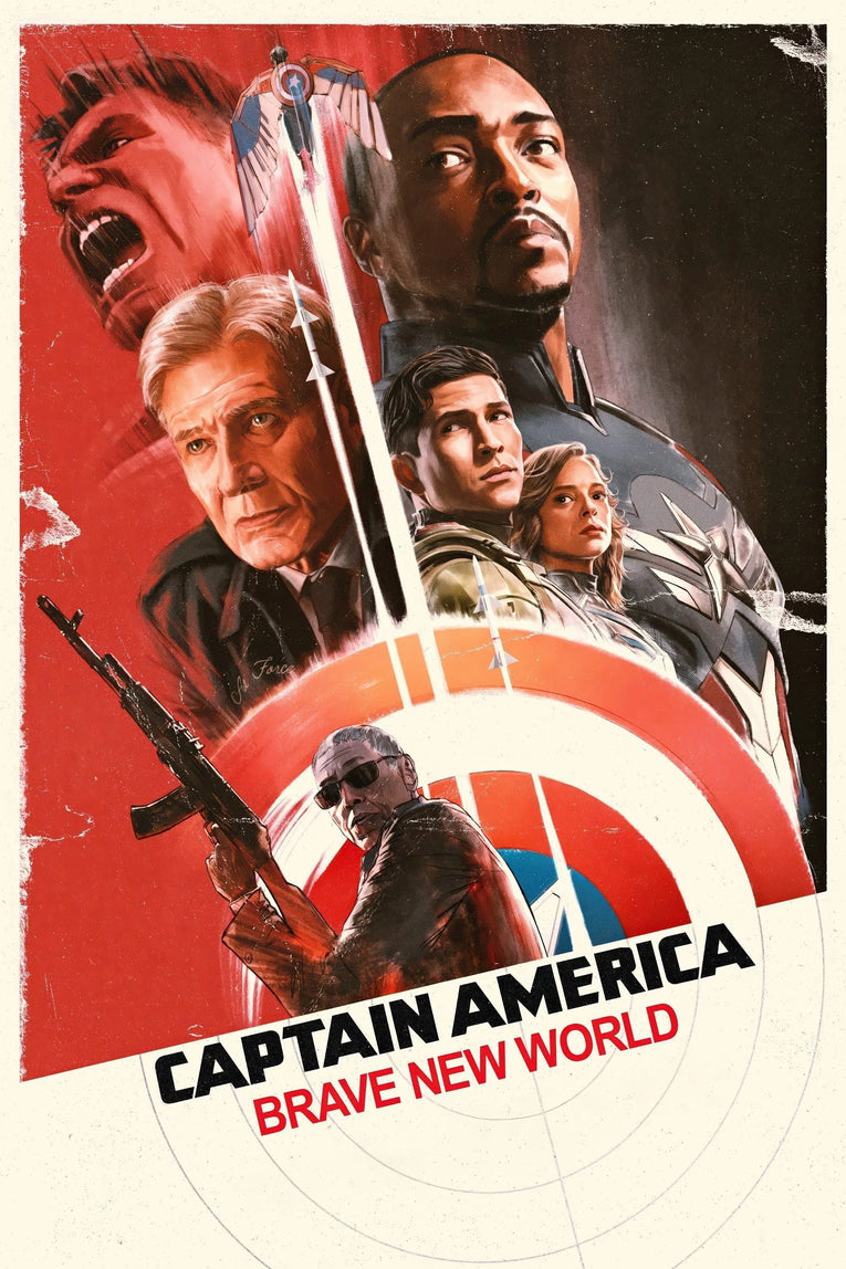 Captain America: Brave New World (2025) HD Vudu/iTunes Via Moviesanywhere