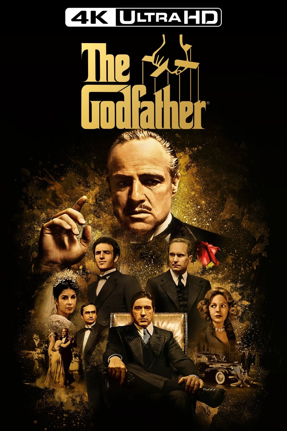 The Godfather 4K Vudu or iTunes Via Paramount Redeem