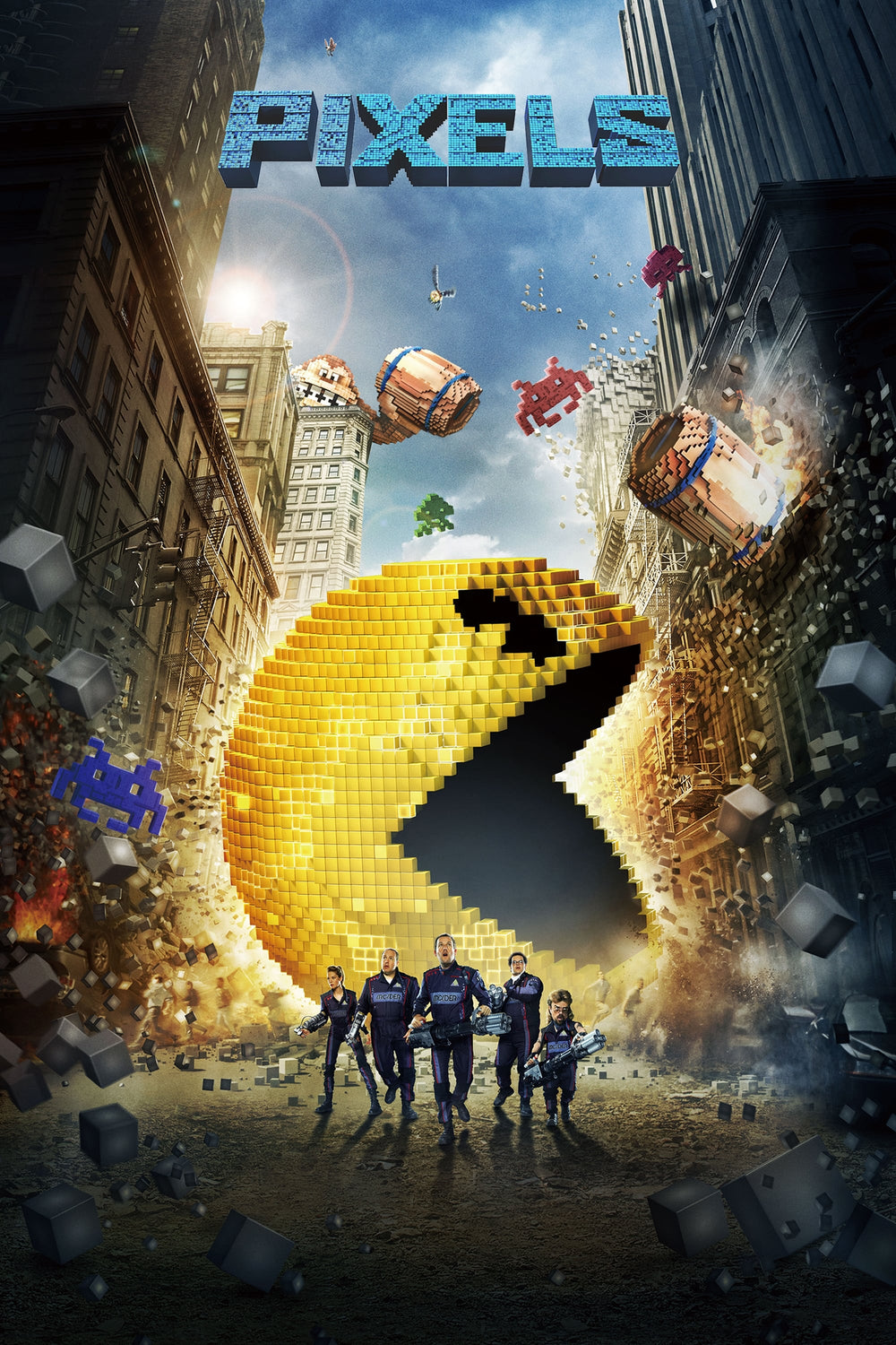 Pixels SD Vudu/iTunes Via Moviesanywhere