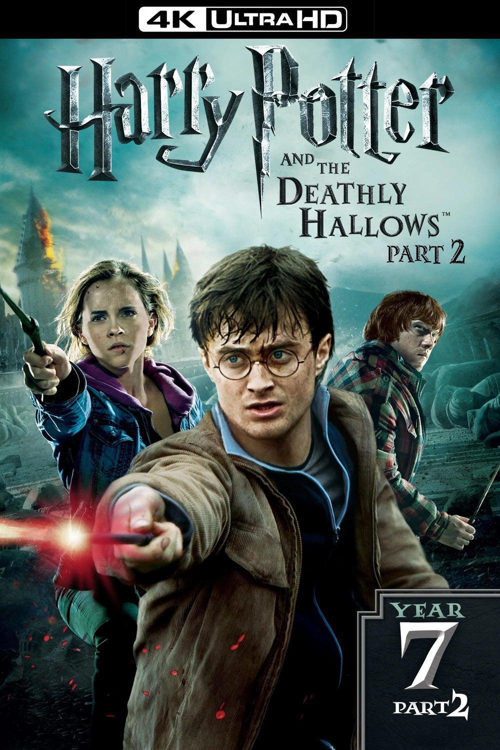 Harry Potter and the Deathly Hallows: Part 2 (2011) 4K Vudu/iTunes Via Moviesanywhere