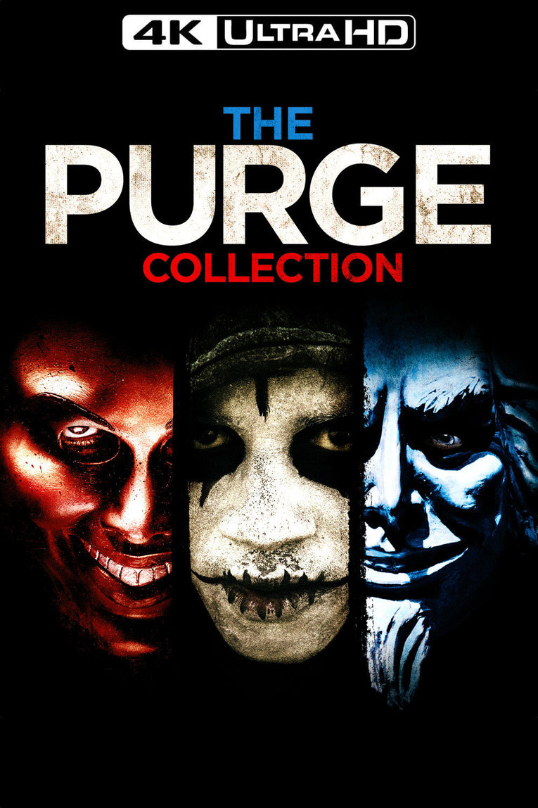 The Purge 5 Movie Collection 4K Vudu/iTunes Via Moviesanywhere