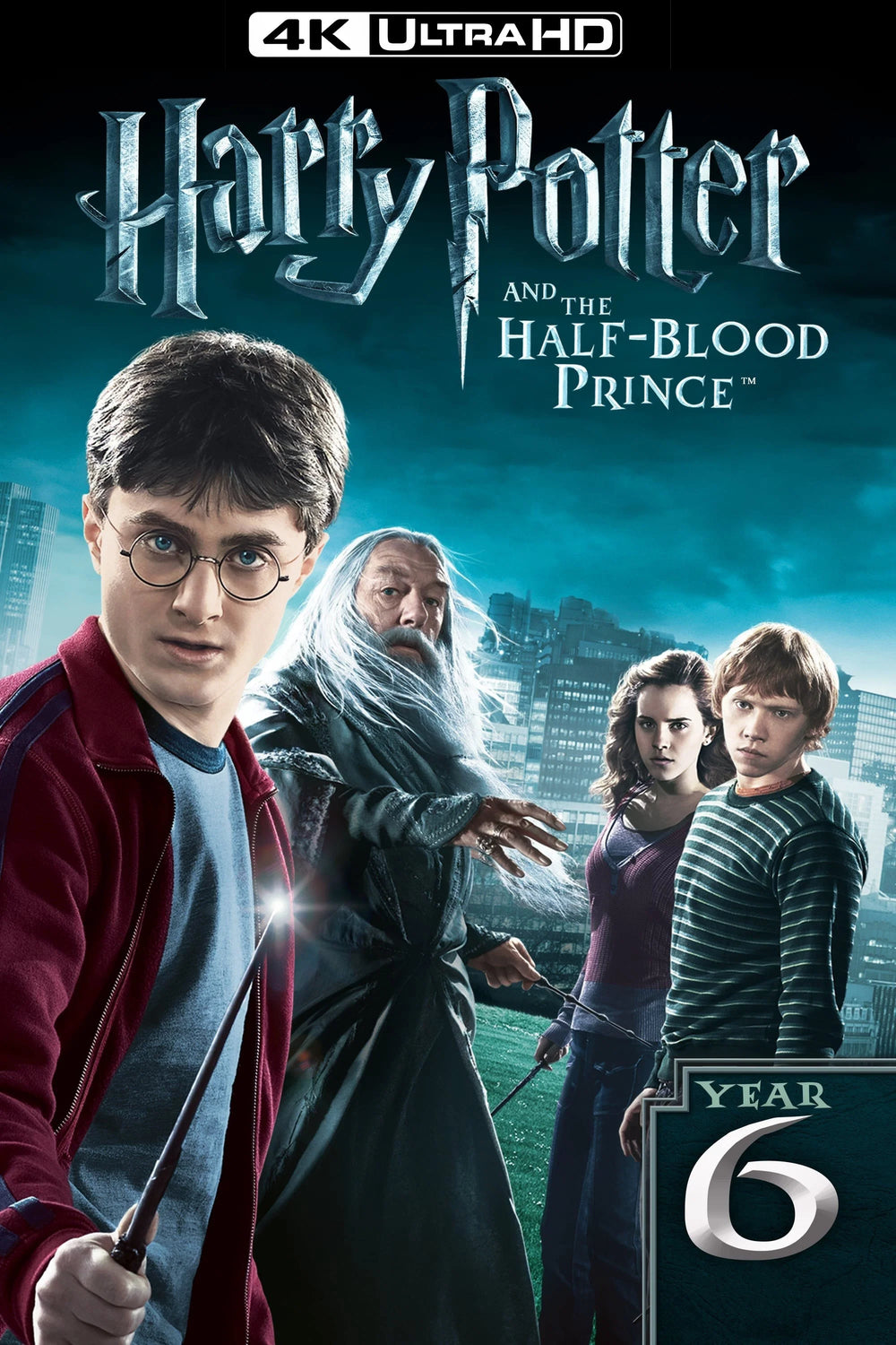 Harry Potter and the Half-Blood Prince (2009) 4K Vudu/iTunes Via Moviesanywhere