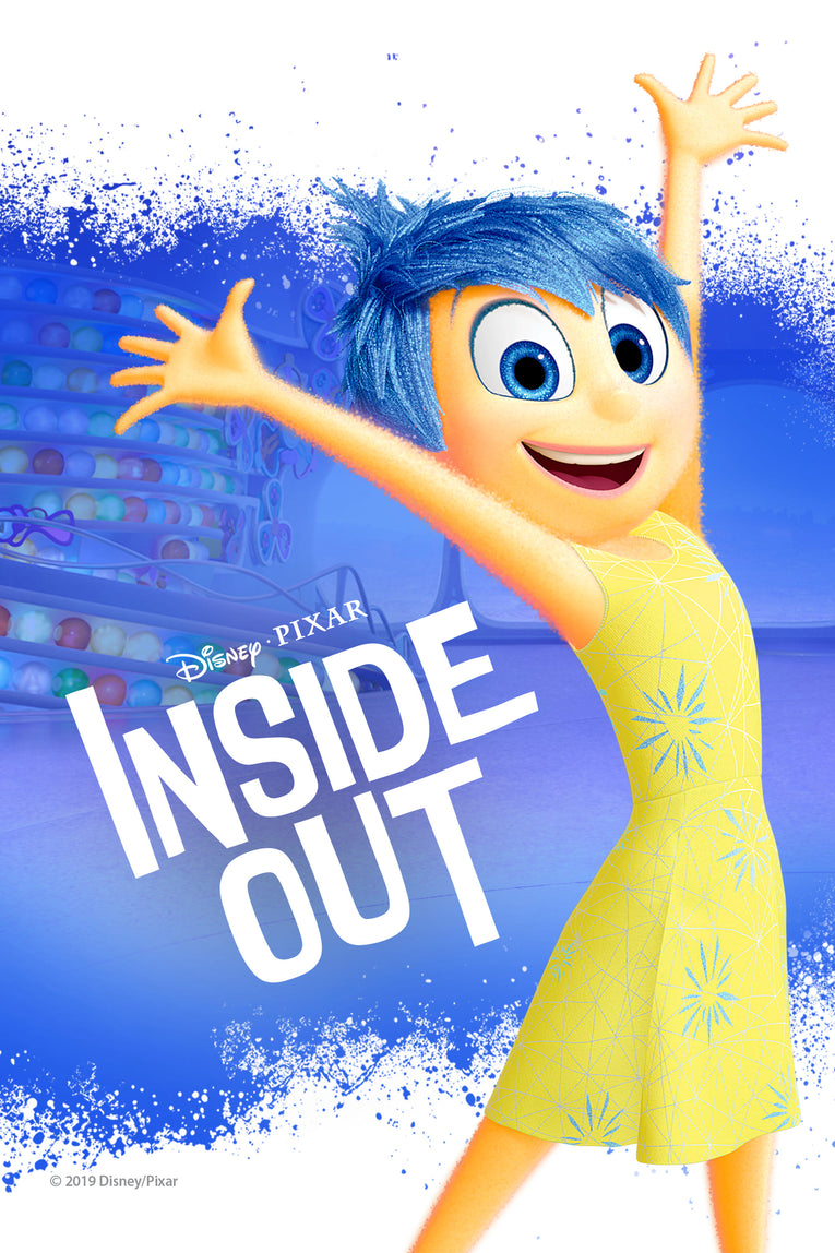 INSIDE OUT HD Vudu & iTunes Via Moviesanywhere