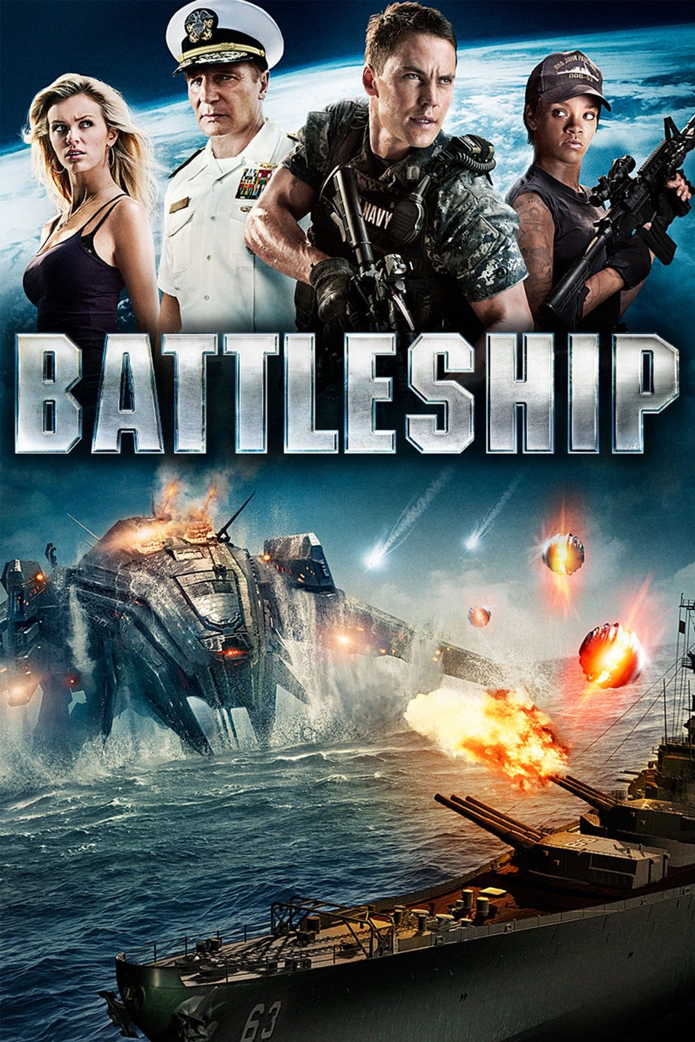 BATTLESHIP HD Vudu/iTunes Via Moviesanywhere