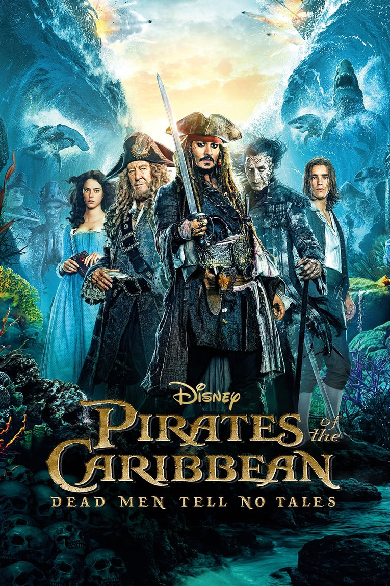 Pirates of the Caribbean: Dead Men Tell No Tales Google Play HD (Ports Vudu/iTunes Via Moviesanywhere)