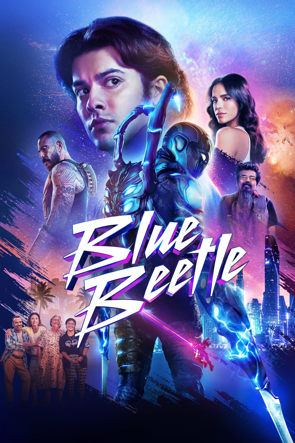 BLUE BEETLE HD Vudu/iTunes Via Moviesanywhere