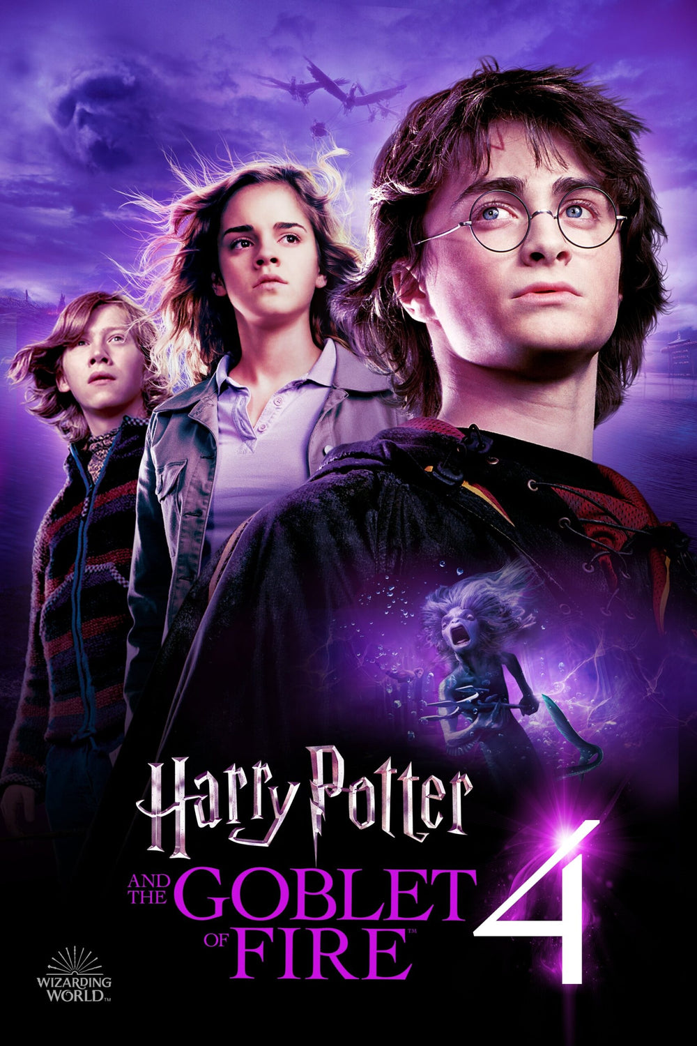HARRY POTTER AND THE GOBLET OF FIRE 4K Vudu/iTunes Via Moviesanywhere