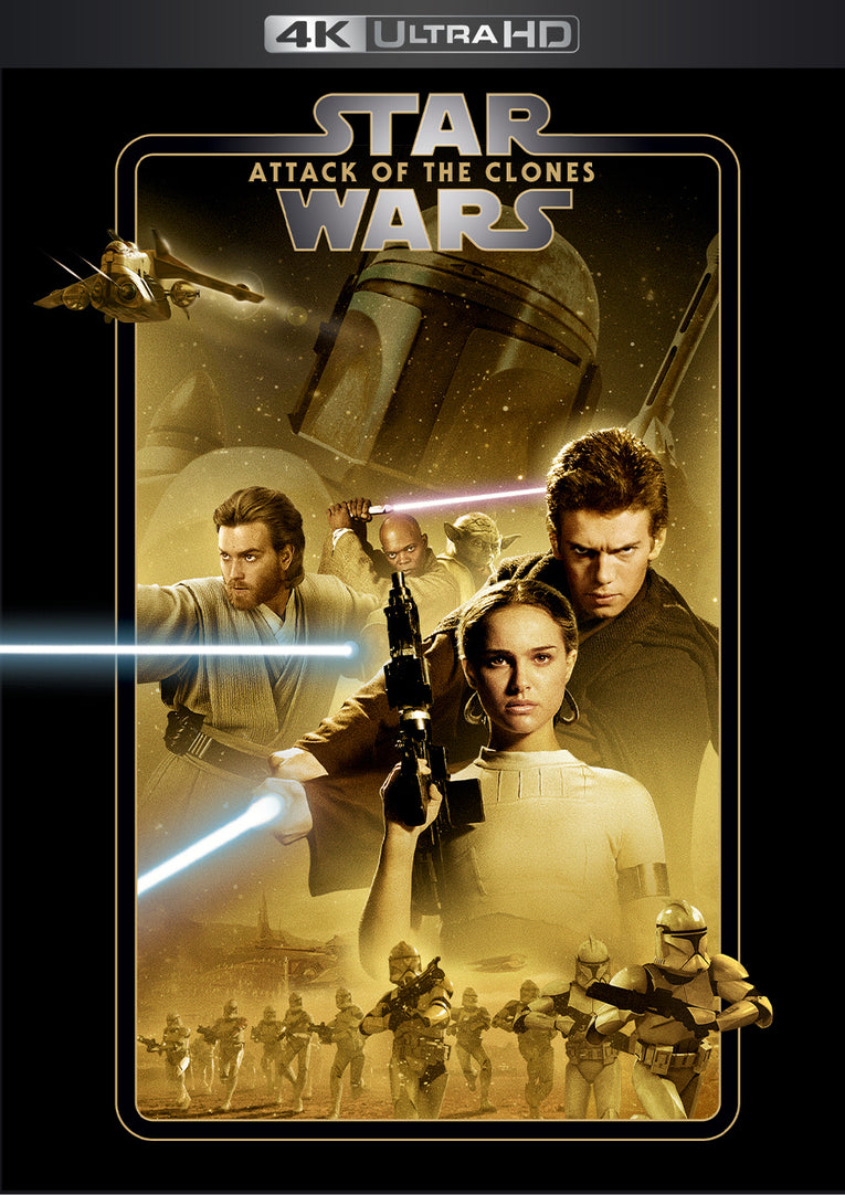 Star Wars Attack Of The Clones 4K Itunes/Vudu Via Movies Anywhere