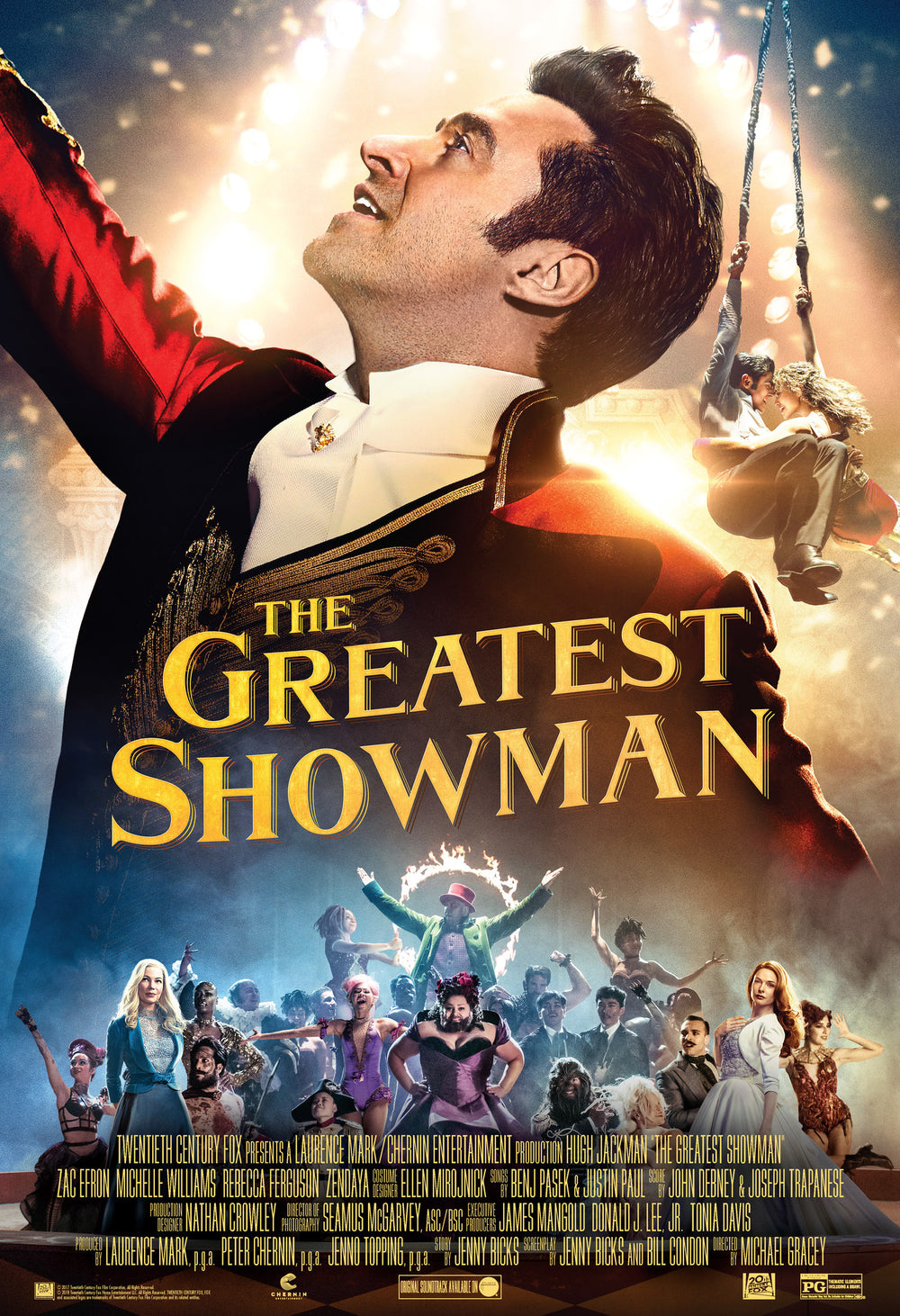 THE GREATEST SHOWMAN HD VUDU/iTunes Via Moviesanywhere