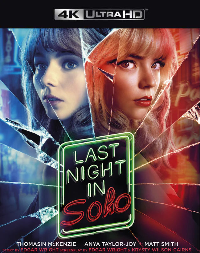 LAST NIGHT IN SOHO 4K VUDU/iTunes Via Moviesanywhere