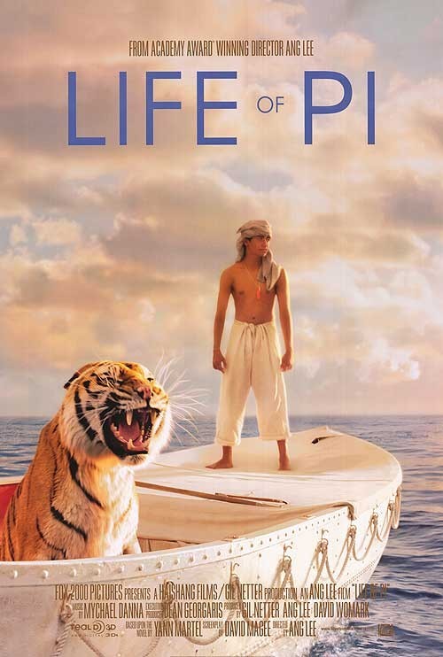 LIFE OF PI HD VUDU/iTunes Via Moviesanywhere