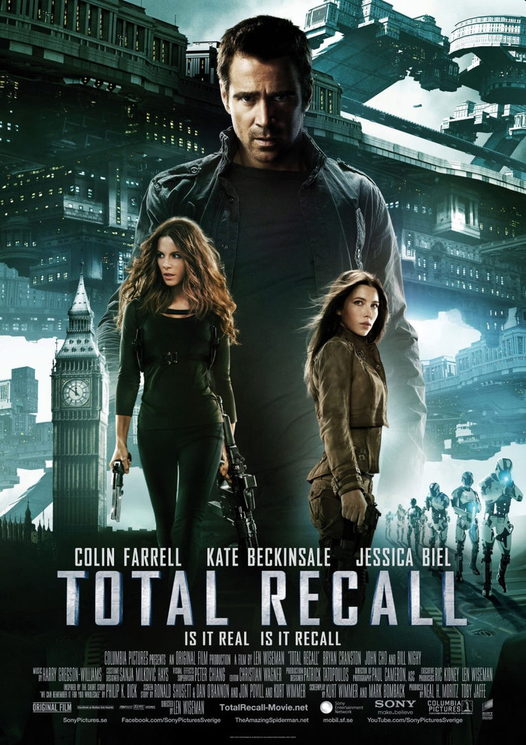 TOTAL RECALL 2012 EXTENDED UNRATED EDITION HD VUDU/iTunes Via Moviesanywhere