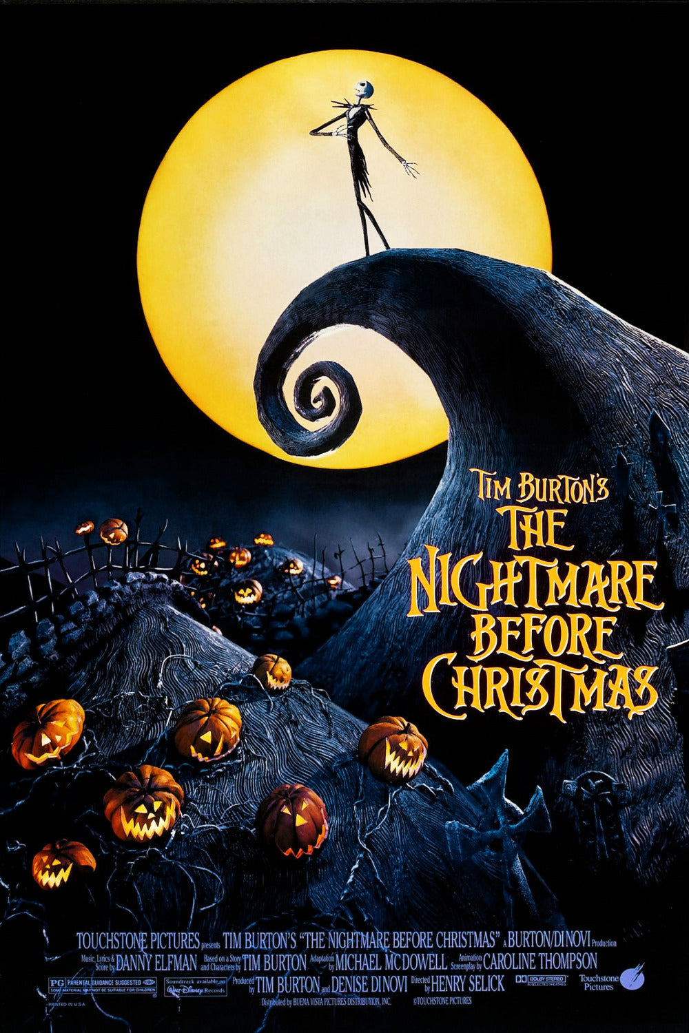 NIGHTMARE BEFORE CHRISTMAS HD Vudu/iTunes Via Moviesanywhere