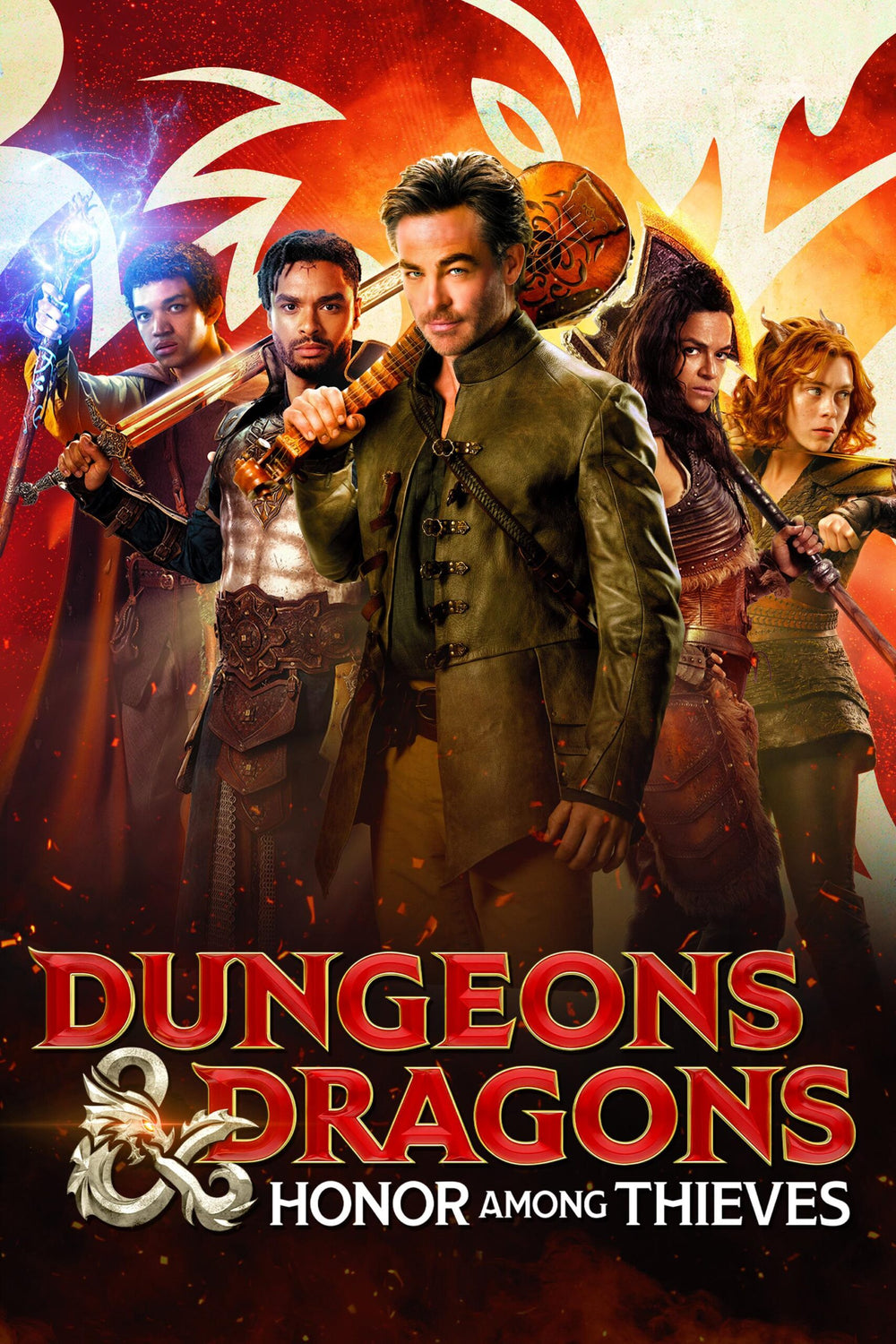 DUNGEONS AND DRAGONS HONOR AMONG THIEVES 4K VUDU or iTunes Via Paramount redeem