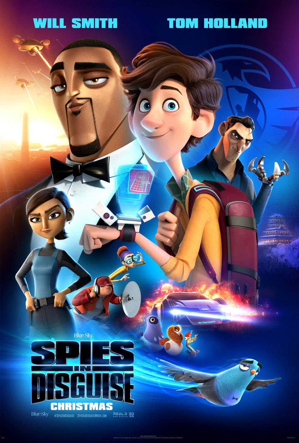 Spies in disguise HD VUDU/ITUNES Via Movies anywhere