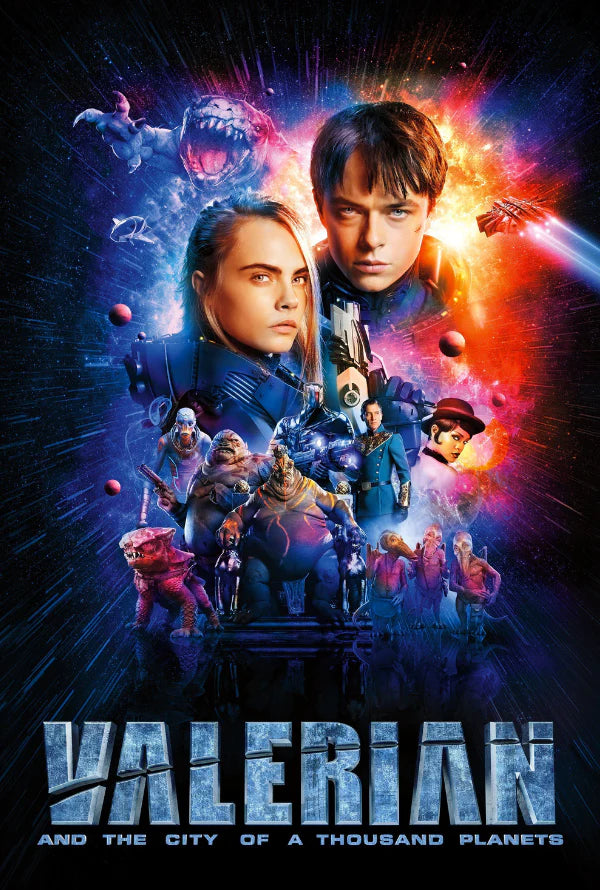 VALERIAN AND THE CITY OF A THOUSAND PLANETS HD VUDU via Movieredeem