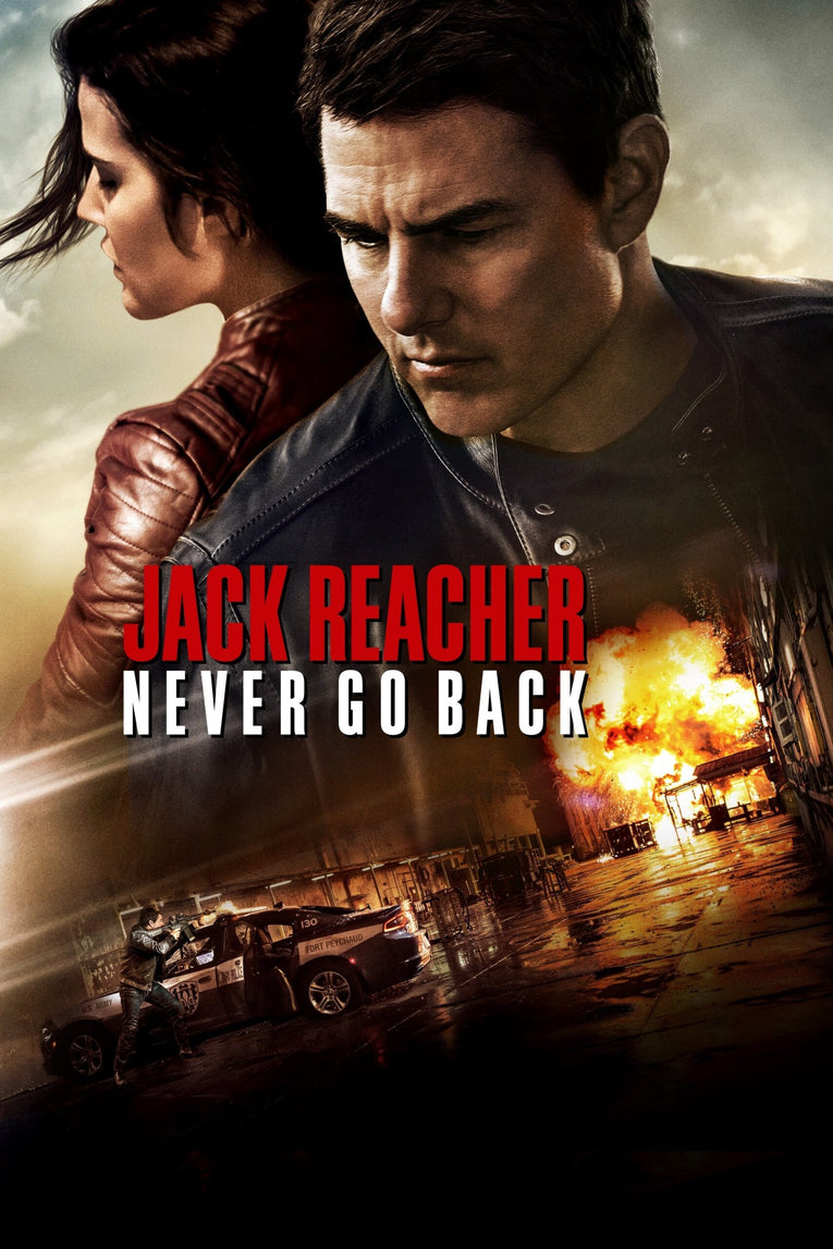 JACK REACHER NEVER GO BACK 4K vudu or iTunes Via Paramount redeem