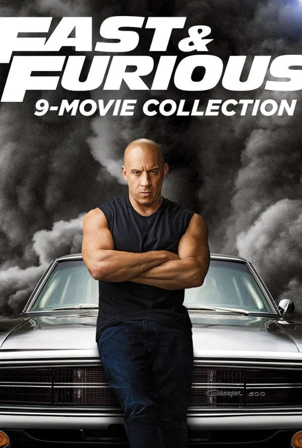 FAST AND THE FURIOUS 9-MOVIE COLLECTION VUDU/iTunes HD Via Moviesanywhere