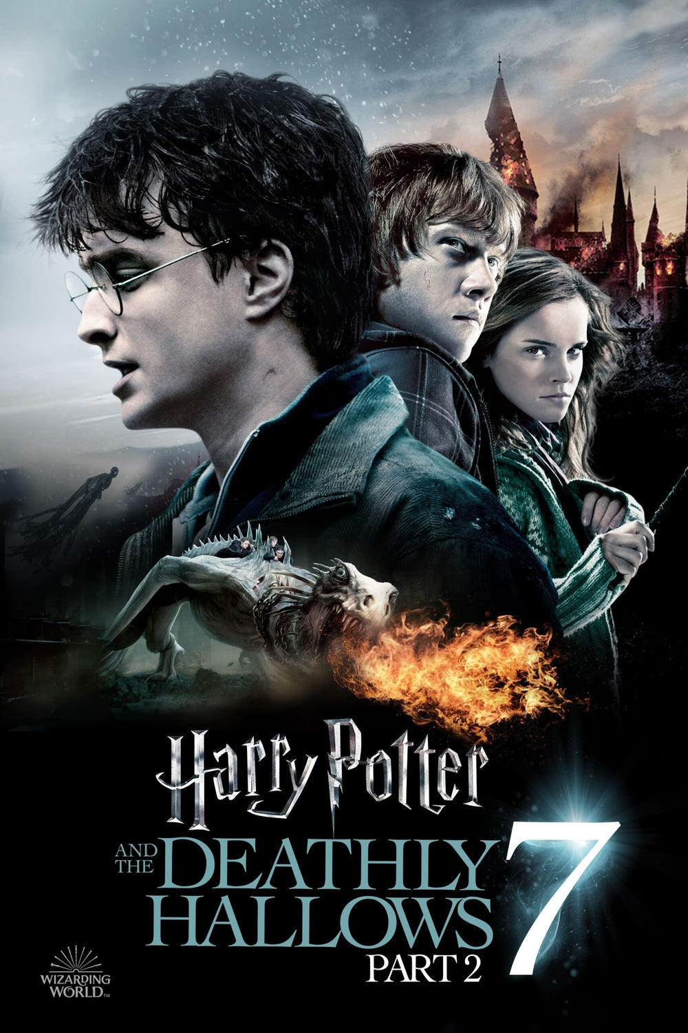 HARRY POTTER AND THE DEATHLY HALLOWS PART 2 4K Vudu/iTunes Via Moviesanywhere