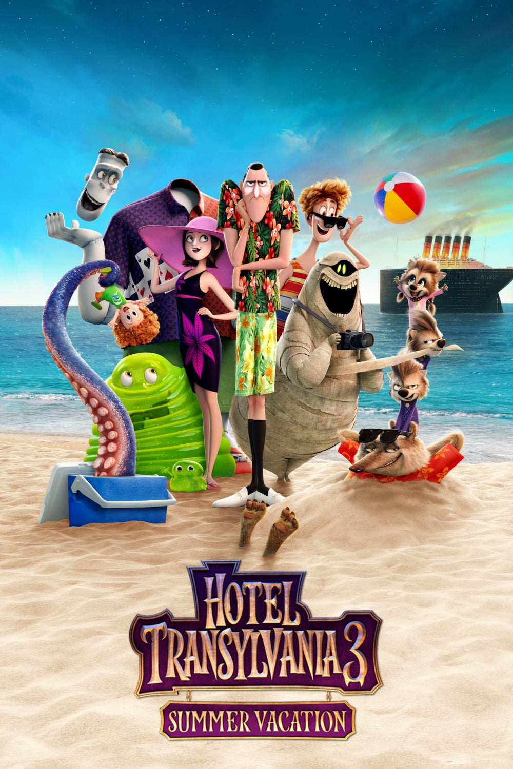 HOTEL TRANSYLVANIA 3 HD Vudu/iTunes Via Moviesanywhere