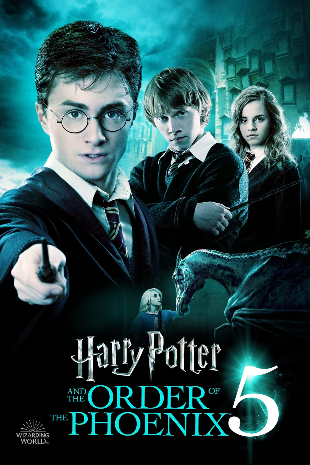 HARRY POTTER AND THE ORDER OF THE PHOENIX 4K Vudu/iTunes Via Moviesanywhere