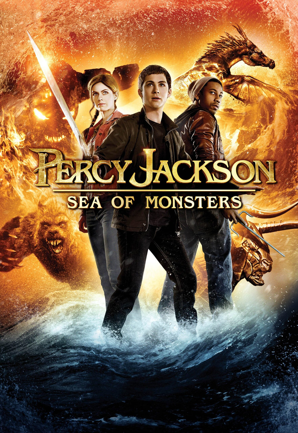 PERCY JACKSON: SEA OF MONSTERS VUDU HD OR ITUNES HD